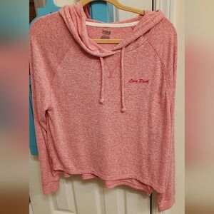 PINK Victoria's Secret Heathered Pink Knit Sweater